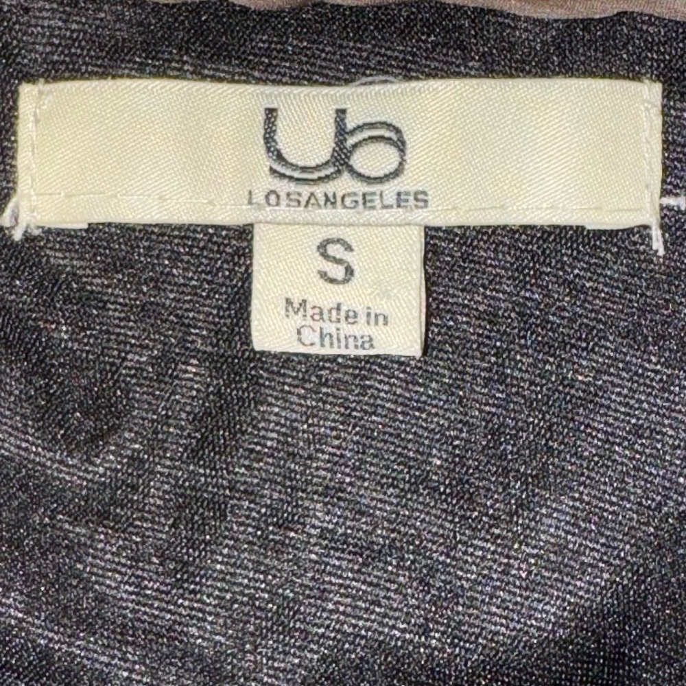 Ya Los Angeles Sleeveless Pleated Sheer Top with Sequin Lining - Picture 15 of 15